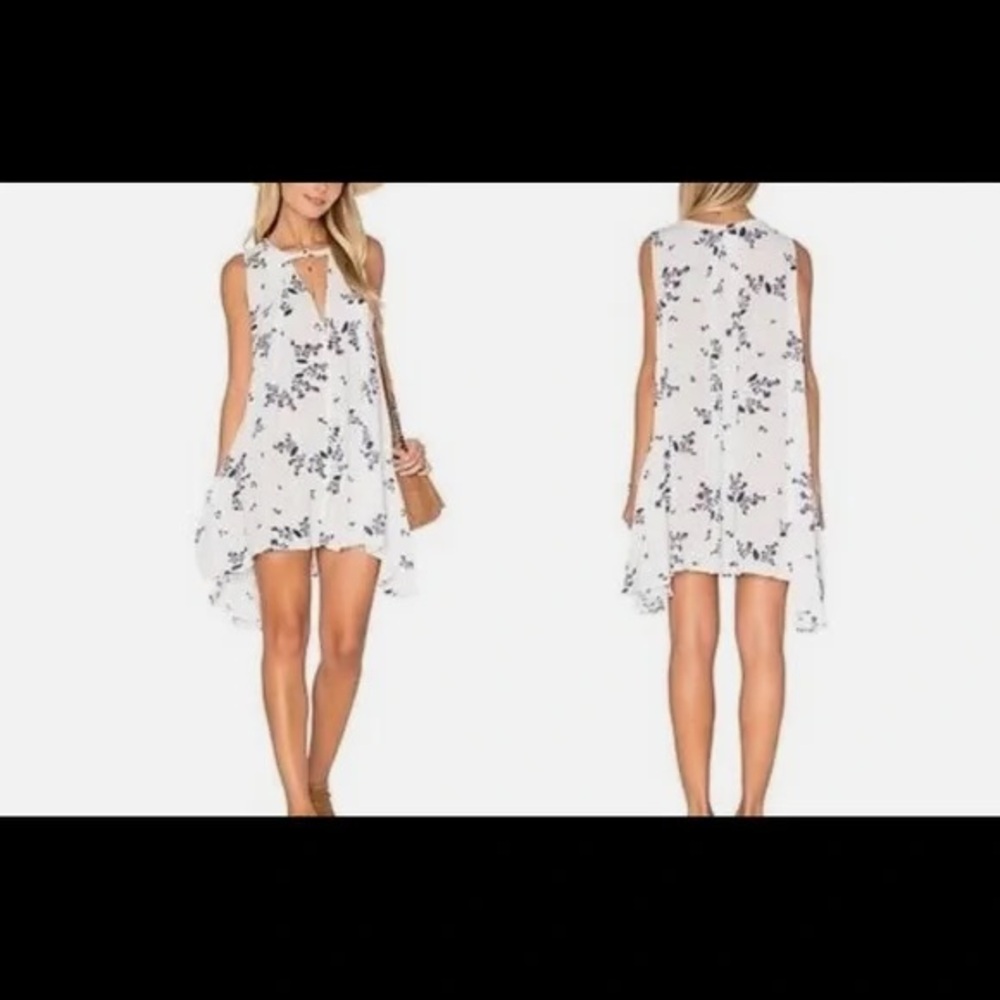 Free People Snap Out Of It Floral Swing Dress
